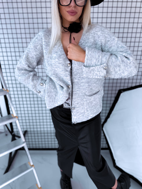 "QUEST Y26001" jacket - grey